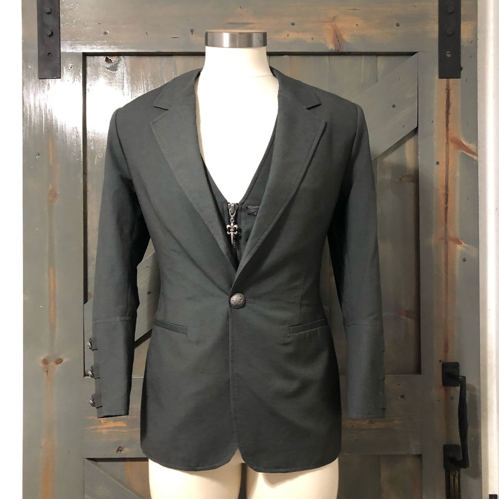 Royal Underground Grey Blazer Size Small